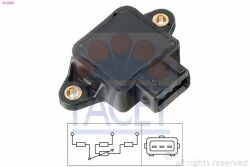 Датчик дроссельной заслонки Vectra B/Omega B 2.0-3.2i/Peugeot 406/605 2.0i Датчик дроссельной заслонки Vectra B/Omega B 2.0-3.2i/Peugeot 406/605 2.0i