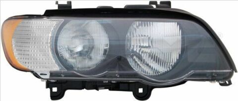 BMW X5 прав. H7+HB3 фара перед. [00-03]