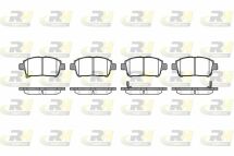 Колодки гальмівні (передні) Toyota Prius/Yaris 99-05 (Akebono) Колодки гальмівні (передні) Toyota Prius/Yaris 99-05 (Akebono)