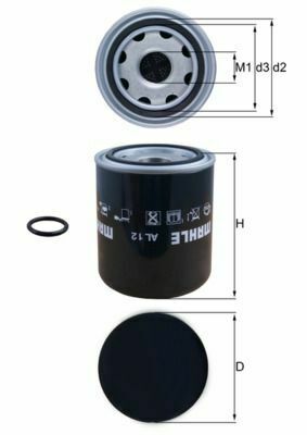 Фільтр вологовідділювача MB/Daf/Iveco (13bar M39x1,5mm)