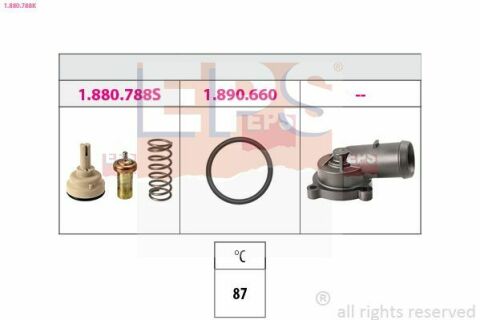 EPS VW Р/к термостата SKODA SEAT, 1,6