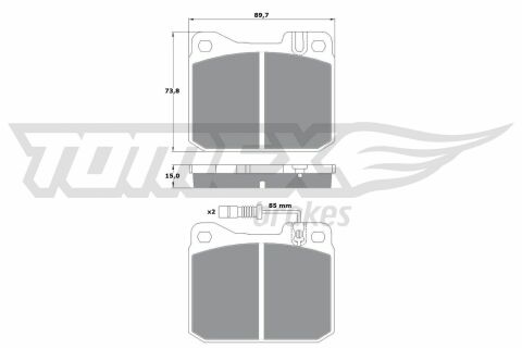 Гальмiвнi колодки дисковi