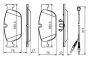 Колодки гальмівні (передні) Citroen C4/C5/C6/Peugeot 308/407/508 09-, фото 15 - інтерент-магазин Auto-Mechanic