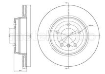 Диск гальмівний задн. (вентил.) bmw 7-serie e65/66 (324*19.7)