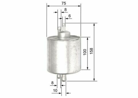 Фильтр топливный MB C-class (W202/W203)/CLK (C209)/E (W210)/S (W220)