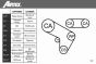 Комплект ГРМ + насос VW LT 2.5 96-/VW T4 2.4D 91- (9274R), фото 7 - интернет-магазин Auto-Mechanic