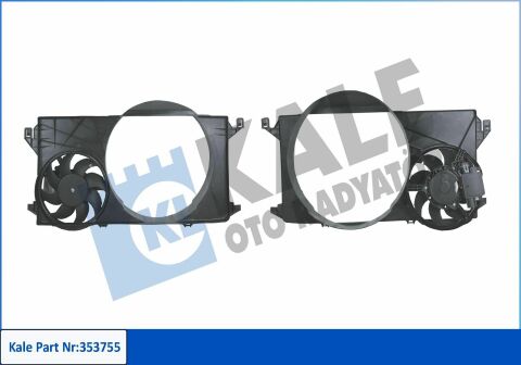 FORD Вентилятор радиатора 2.2/2.4TDCi 06-