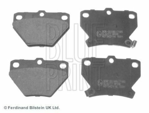 Колодки гальмівні (задні) Toyota Corolla 01-08/Prius 00-09/Yaris/Celica 99-05