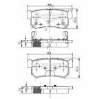 Гальмiвнi колодки дисковi