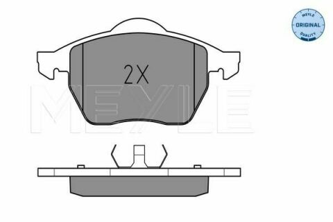 Колодки тормозные (передние) Ford Galaxy 95-15/Seat Alhambra 96-10/VW Sharan 95-10 (Ate)