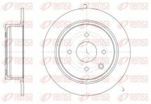 Диск тормозной задний nissan tiida Диск тормозной задний nissan tiida