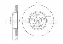 Тормозной диск пер. Kangoo/Megane/Scenic/Espace/Grand Espace/Laguna/Safrane 92-