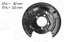 Кожух тормозного диска задний, левый