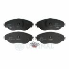 Комплект гальмівних накладок, дискове гальмо Комплект гальмівних накладок, дискове гальмо