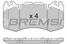Гальмівні колодки перед. Range Rover 09- (brembo)
