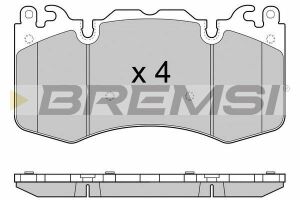 Гальмівні колодки перед. Range Rover 09- (brembo)
