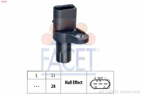 Датчик коленвала BMW 1(E87)/ 3(E46/E90)/ 7(E65)/ X3(E83) 1.6-3.0 00-13