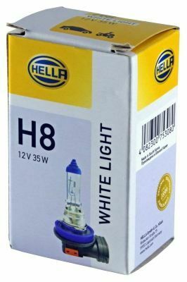H8 12V 35W Лампа розжарювання WHITE LIGHT UP TO 300h, UP TO 4200 KELVIN