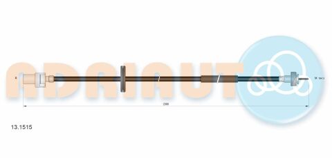 Трос спідометра Transit 88-FORD