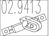 Резиновый элемент крепления выхлопной системы