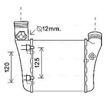 Інтеркулер лів. A4 2.0TDI/TFSi 04-