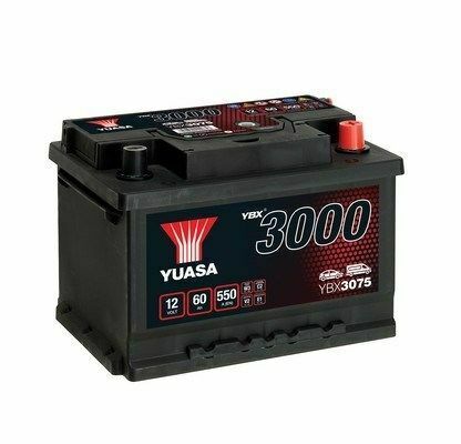 Yuasa 12V 60Ah SMF Battery YBX3075 (0)