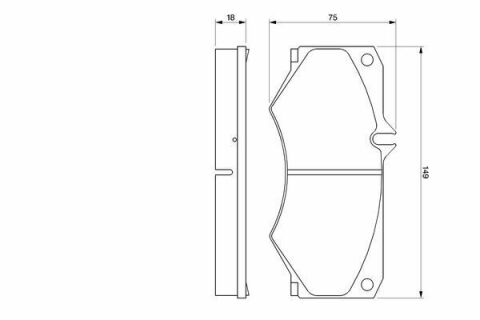 Колодки тормозные (передние) MB 207-613D 70-96/G-class (W460/W461/W463) 79-/VW LT 78-96