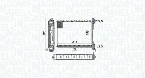 Радіатор опалення fluence,grand scenic iii,megane iii,trafic iii,opel vivaro b,fiat,nissan nv300 14-