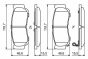 Колодки тормозные (задние) Hyundai Santa Fe II 06-12/H-1 01-07, фото 14 - интернет-магазин Auto-Mechanic