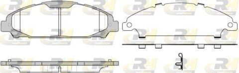 Гальмівні колодки дискові
