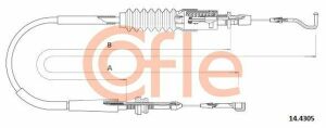 Троз газу T4 1.9/2.4D (1705мм) 90>