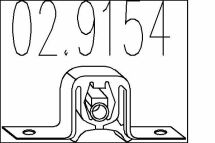 Гумовий елемент кріплення вихлопної системи Гумовий елемент кріплення вихлопної системи