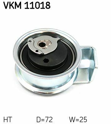 Ролик ГРМ Audi A4/A6/VW Passat 1.8/2.0 95- (натяжной) (72x25) Ролик ГРМ Audi A4/A6/VW Passat 1.8/2.0 95- (натяжной) (72x25)
