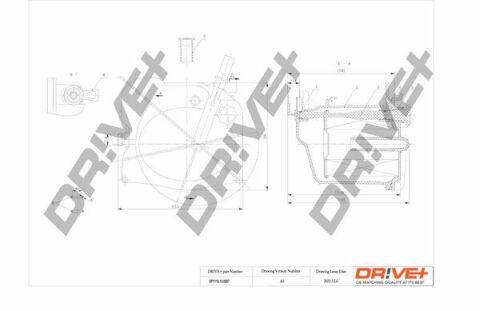 DP1110.13.0057 Drive+ - Фільтр палива