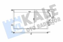 KALE RENAULT Радіатор кондиціонера Laguna I 98-