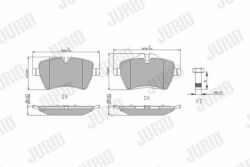 Тормозные колодки передние MINI