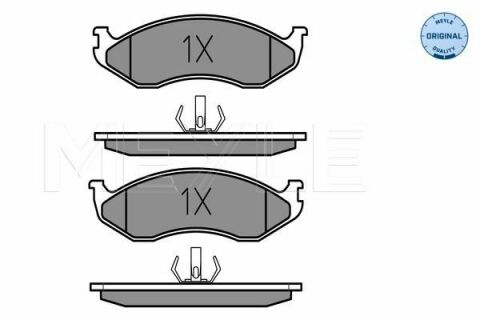 Колодки тормозные (передние) Jeep Cherokee 88-01