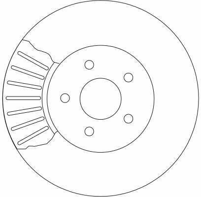 Гальмівний диск перед. Mondeo/X-Type (00-11) Гальмівний диск перед. Mondeo/X-Type (00-11)