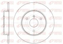Гальмівний диск передній Smart Fortwo 2000–2007, City-Coupe 2000–2004, Roadster 2000–2005