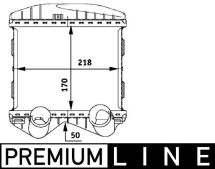 Інтеркулер SMART ROADSTER/CITY-COUPE