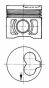 Поршень VW T4 1.9/2.4D (79.51mm/STD), фото 1 - інтерент-магазин Auto-Mechanic