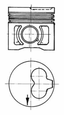 Поршень VW T4 1.9/2.4D (79.51mm/STD)