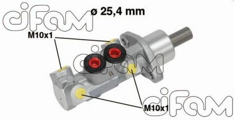 CIFAM VW Главный тормозной цилиндр T4 1.9TD 96- 25.40 без ABS