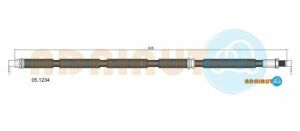 Шланг тормозной передний E70 X5, F15 X5, E71 X6, F16 X6 07- BMW