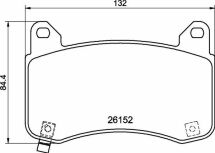 Колодки гальмівні дискові (комплект 4 шт) Колодки гальмівні дискові (комплект 4 шт)