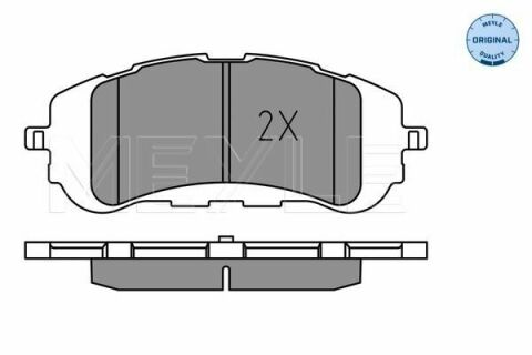 Колодки гальмівні (передні) Peugeot 308 II 1.2-2.0D 13-