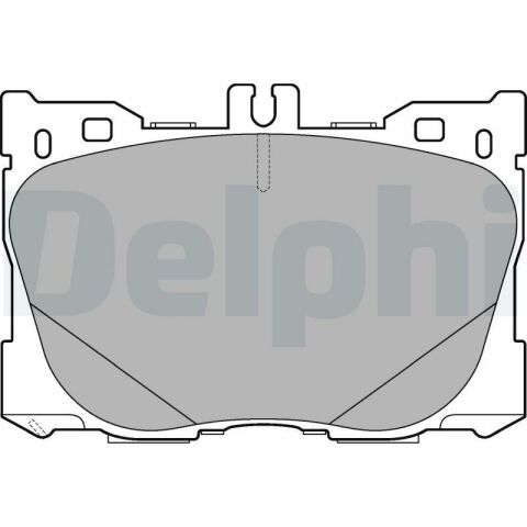 Комплект передних тормозных колодок W205 MB