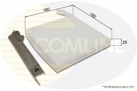 EKF183 Comline - Фильтр салона (аналог WP6990/LA230)