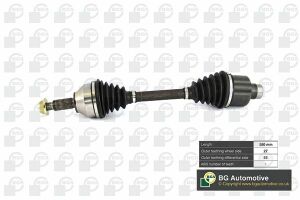Піввісь Mondeo III 2.0-2.5TDDI/TDCI 00-07 Пр.