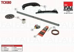 Ланцюг приводу ГРМ (к-кт) Citroen C1 /Peugeot 107/Yaris 1.0 i 05- (шестерні, сальник) Ланцюг приводу ГРМ (к-кт) Citroen C1 /Peugeot 107/Yaris 1.0 i 05- (шестерні, сальник)